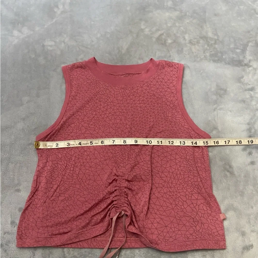 Lululemon Cinch Me Up Front Tank Top Veil Cherry Tint 3044